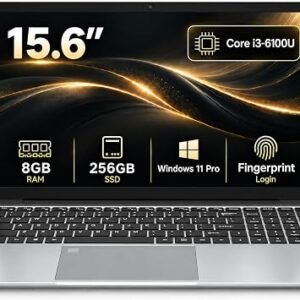 15.6" Win 11 Business Laptop, Core i3-6100U, 8GB RAM 256GB SSD