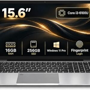 15.6" Win 11 Business Laptop, Core i3-6100U, 16GB RAM 256GB SSD
