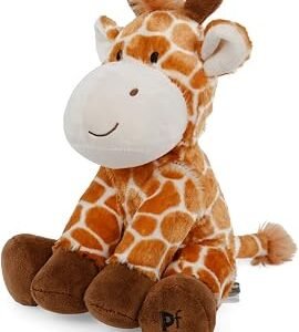 Petface Planet George The Giraffe Plush Dog Toy | Eco-Friendly, Made from Recycled Plastic Bottles, Built-In Squeaker, Durable Design, Interactive Play for Dogs