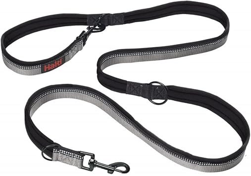 Halti Double-Ended Lead For Dogs | Size Large, Black, 2m