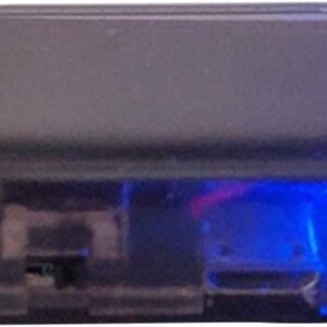 Car Alarm LED Light Solar Security Warning Dummy System Anti-theft Flash Blinking Lamp Blue