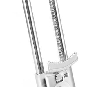 Cryfokt Manual Bottle Opener Adjustable Stainless Steel Can Opener for Kitchen Space Saving