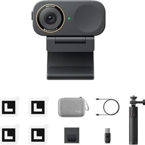 Insta360 Link 2C Pro Get-Set Bundle - 4K Webcam for PC/Mac