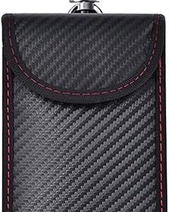 Faraday Pouch for car Keys Faraday Bag Car Key Signal Blocking Pouch Keyless Entry Car Keys Case RFID Blocker Bag for Car Security Anti-Theft Remote Entry Keyless Protect Pack