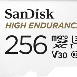 SANDISK HIGH Endurance microSD Card + Adapter 256GB
