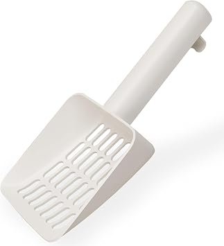 Vealind Cat Litter Scoops Cat Poop Scoop Cat Litter Tray Scoop, Non-Stick Litter Scooper, Fast Sifter Kitten Litter Shovel with Hanger Hook for Clumping Litter Cat Pet Easy Cleaning Tool