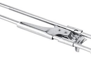 Adjustable Stainless Steel Can Opener, Jar Lid Gripper Kitchen Tool for Beer Cap, Even Gear Design for Quick Opening, Easy Grip