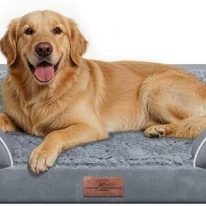 Comfort Expression Orthopedic Dog Bed for Large Size Dog with Bolster