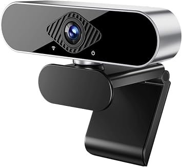 USB Webcams, Full HD 1080P Webcam for PC and Laptop, Plug-and-Play, webcam with Microphone,Auto Light Correction, 360? View Web Cam for Live Streaming, gaming, Studying, Conferences
