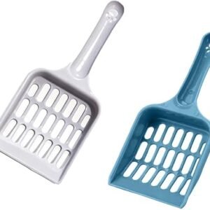 Cat Litter Scoop,2 Pcs Poop Scoop Cat Litter,Plastic Litter Tray Scoop