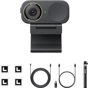 Insta360 Link 2C Pro Creator Bundle - 4K Webcam for PC/Mac