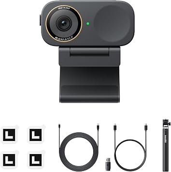 Insta360 Link 2C Pro Creator Bundle - 4K Webcam for PC/Mac