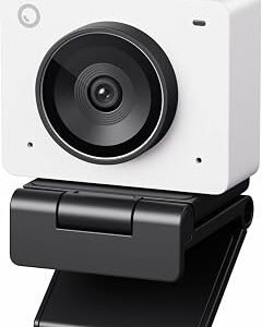 OBSBOT Meet 2-4K Webcam for PC with 1/2" Sensor, AI Framing & Autofocus