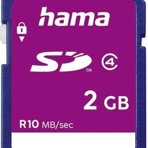 Hama SD Card 2GB Class 4 10mb/s with Write Protection