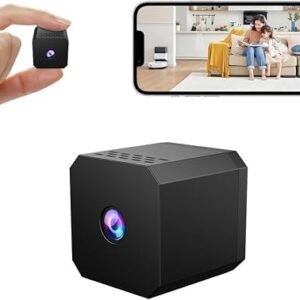 1080P HD Wireless WiFi Camera, Security Camera, Mini Security Camera with Night Vision, HD Portable WIFI Camera, Intelligent Motion Detection, App Controlled, Indoor Camera