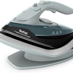 Tefal Freemove Power 2600W Cordless Steam Iron, Ceramic Soleplate