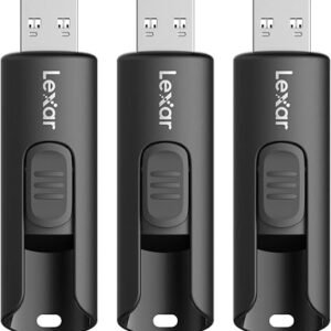 Lexar A30E 64GB USB Stick,USB Flash Drive Up to 100MB/s Read, 64GB 3 pack