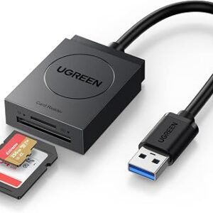 UGREEN SD Card Reader, USB 170Mb/s to TF/SD Cards Adapter, Dual-Slot Read | SD Card Reader for SDXC, SDHC, SD, MMC, RS-MMC, Micro SDXC, Micro SDHC Card,...