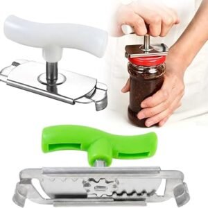 2 Pcs Jar Opener, Adjustable Lid Remover Tool for Weak Hands and Seniors