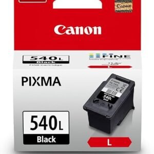 Canon Ink - PG-540L High Yield Genuine Black Printer Ink Cartridge - Prints Up to 300 A4 Pages (1 x Cartridge), Packaging May Vary
