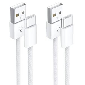 USB C Charger Cable 1M 2Pack USB A to USB C Type C Charger Cable
