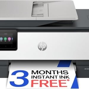 HP OfficeJet Pro 8122e All-in-One Printer | Colour | Printer for Home | Print, Scan, Copy | Automatic document feeder| 3 Months of free Instant Ink | Up to 3 years Warranty