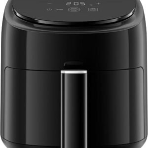 Chefman 2L Mini Air Fryer, PFAS-Free Nonstick Basket, Digital Timer