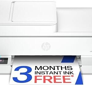 HP Envy 6530e All in One Printer | Perfect for Home | Colour | Wireless | Print, Scan & Copy | 3 Months of free Instant Ink | Automatic Document Feeder | White