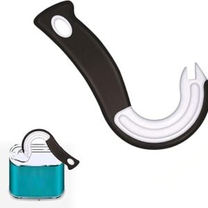 1PCS Ring Pull Can Opener Aid J Shaped Ring Pull Can Opener