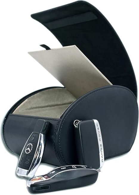 Faraday Box for Car Keys, Keyless Fob Protector ? Anti-Theft RFID Signal Blocking Car Key Box ? CEG-90 by Connected Essentials