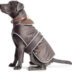 Ancol Muddy Paws Stormguard Coat Chocolate Extra Large XL ( Length 60cm/ to fit girth 72-88 cm)
