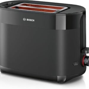 Bosch MyMoment Delight Compact 2-Slice Toaster, TAT2M123GB, Matte Black