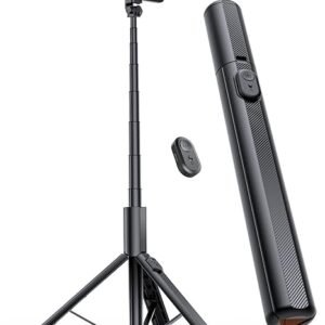 Lamicall 67inch Camera Tripod, [Rapid Leg Deployment] Camera Stand | 170cm Travel Tripod Camera, 3-Way Head 8kg Max Load, with Phone Holder & Carry Bag, for DSLR, GoPro, Pocket 3/4, iPhone 18/17