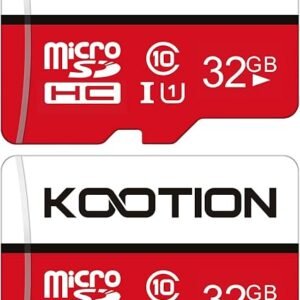 KOOTION 2 Pack 32 GB Micro SD Card Class-10 Micro SDHC Memory UHS-I Card Ultra High Speed TF Card R Flash, C10, U1, 32 GB