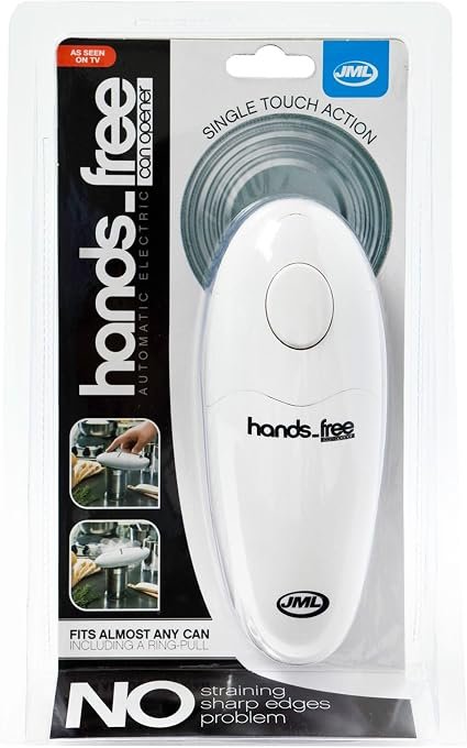 JML Electric Can Opener ? Automatic Tin Opener, One Touch Hands Free
