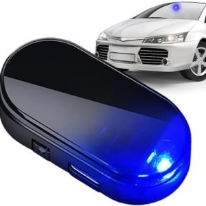 Car Alarm System Lamp, Anti Theft Solar Car Alarm Light, Simulated Fake | Solar Anti-theft Warning Light, Waterproof, Car Alarm System Lamp With USB Port...