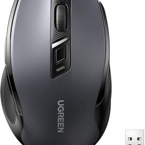 UGREEN Wireless Mouse, 40dB Silent Computer Mouse, Ultra-long Battery Life
