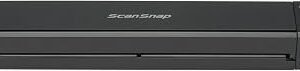 ScanSnap - iX100 (BLACK) Document/Photo/Business Card - Scanner -,12ppm/12ipm, USB/Mains Powered USB2.0, LED. Mobile/Portable Scanner, Scan A4, A5, A6, B5, B6, Wi-Fi or USB, 600 dpi, HIGH SPEED