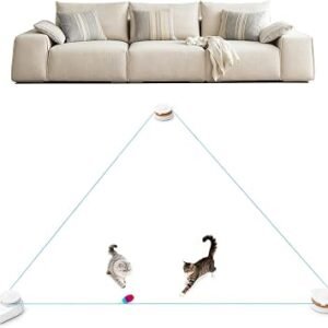 Interactive Cat Toy for Indoor Cat,Automatic Treadmill for Exercise