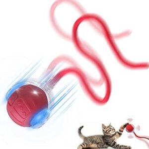 Interactive Cat Toy, Red