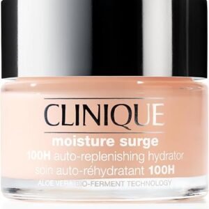 Clinique Moisture Surge 100H Auto-Replenishing Hydrator Oil Free Face Moisturiser With Hyaluronic Acid + Aloe Vera Bioferment For All Skin Types | Hydrating + Moisturising