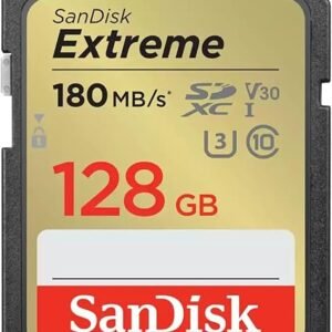 SANDISK Extreme SD Memory Card 128GB, Up to 180MB/s Read Speeds, UHS-I
