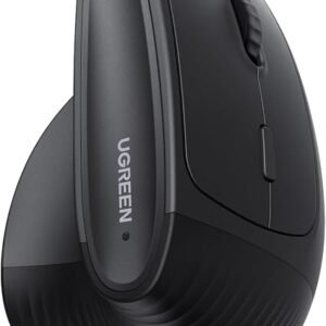 UGREEN Ergonomic Wireless Vertical Mouse, Bluetooth & 2.4GHz Computer Mouse