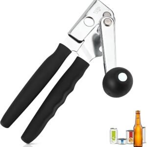 Gugxiom Can Opener, Easy Crank Heavy Duty Stainless Steel Can Openers