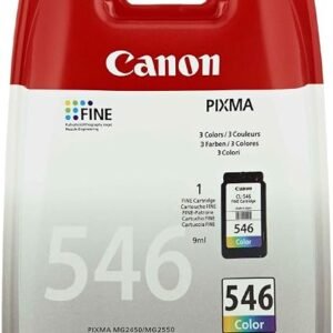 Canon Ink - CL-546 Genuine C/M/Y Printer Ink Cartridge - Prints Up to 180 A4 Pages (1 x Colour Cartridge)