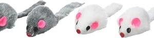 Ruff N Tumble Catnip Mice, 4 Pieces