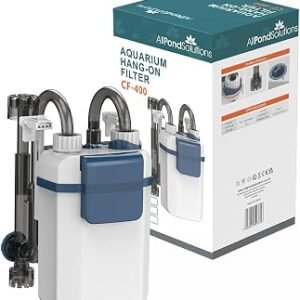 allpondsolutions Aquarium Hang On Filter 300L/H with Surface Skimmer - CF-400