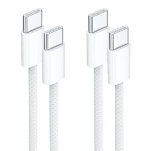 USB C to USB C Charger Cable 1M 2Pack 60w Type C Charger Fast Charging Lead