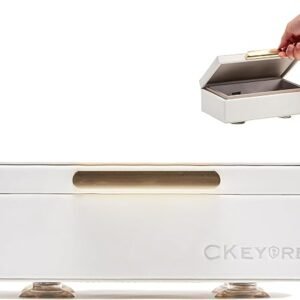 CKEYURE Key box | Faraday Box for Car Keys | Car Key Signal Blocker Box | RFID | Magnetic closure | Signal blocking for car security | One Hand Operation
