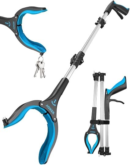 Kekoy 36'' Litter Pickers for Adults, Strong Grabber Stick for Elderly